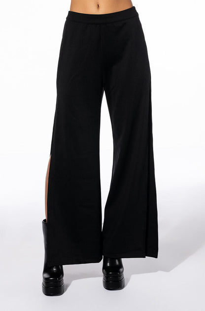 GAME ON WIDE LEG WITH SLITS