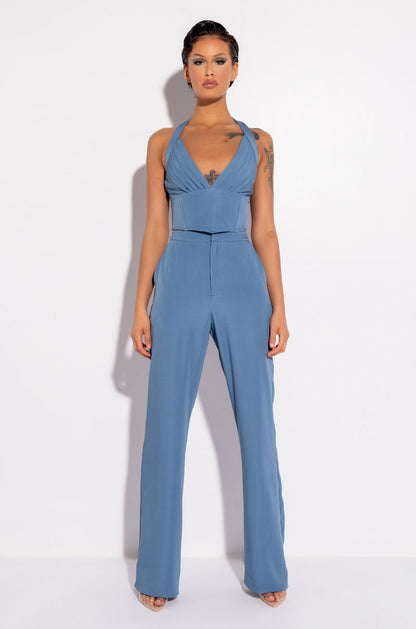 GET UP HALTER TOP