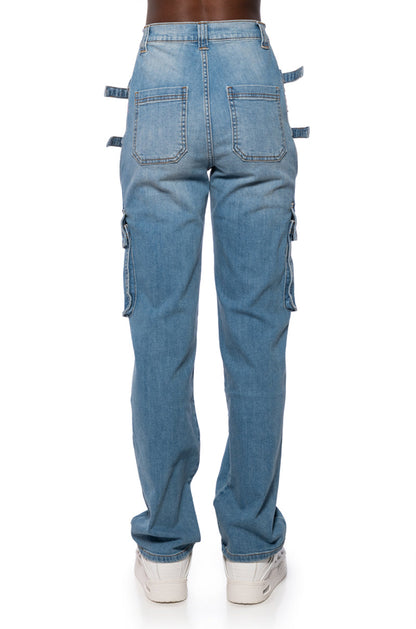 GIRLS JUST WANNA HAVE FUN DENIM JEANS