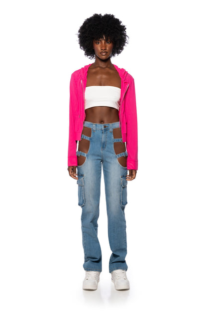 GIRLS JUST WANNA HAVE FUN DENIM JEANS