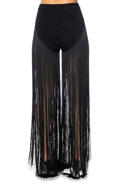 GLIMPSE OF ME FRINGE SHORTS