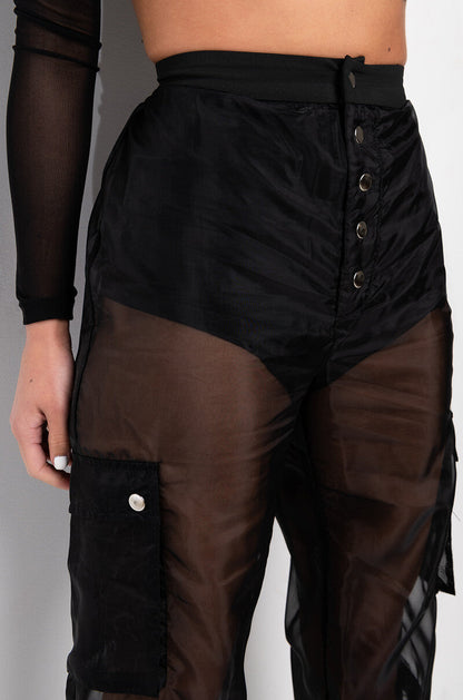 INCOGNITO SHEER CARGO JOGGER