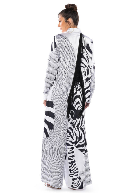 INTO THE NIGHT WIDE LEG PULL ON PANT