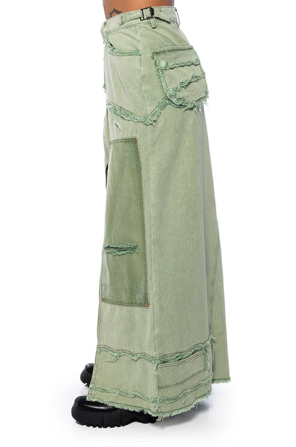 KENNA FRONT SLIT MAXI SKIRT