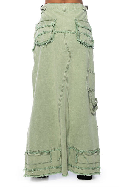KENNA FRONT SLIT MAXI SKIRT