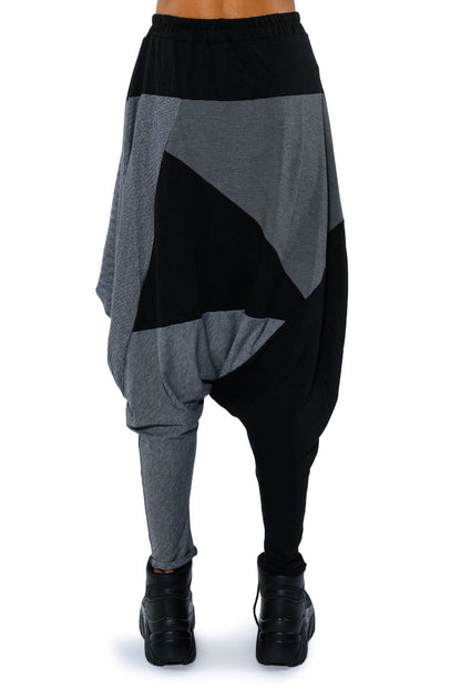 KENNEDY CINCHED ASYMMETRICAL DROP WAIST PANT