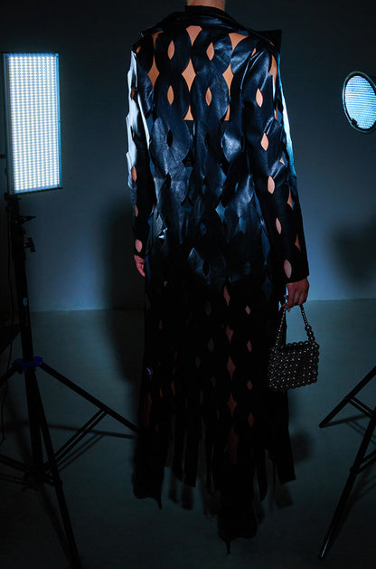 LASER CUT WEAVE TRENCH