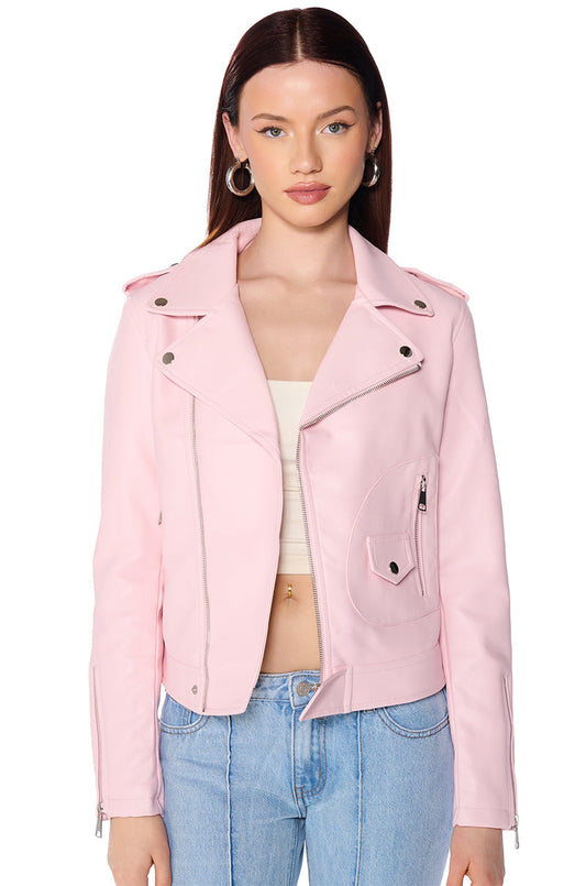 LOVE ME FOREVER MOTO JACKET