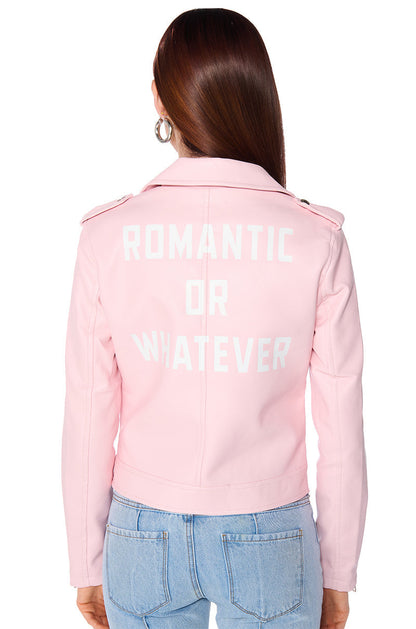 LOVE ME FOREVER MOTO JACKET