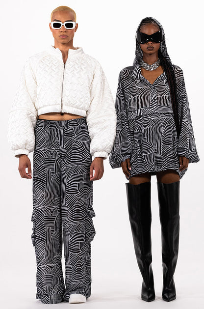 LIPA WEAVE DETAILED BOMBER