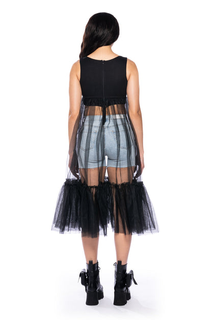 LUNA LAYERED CHIFFON TOP