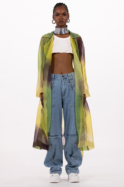 MAKE A MOVE EXTRA WIDE BAGGY CARGO JEANS