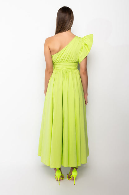 MAKE AN ENTRANCE ONE SHOULDER HIGH LOW BLOUSE
