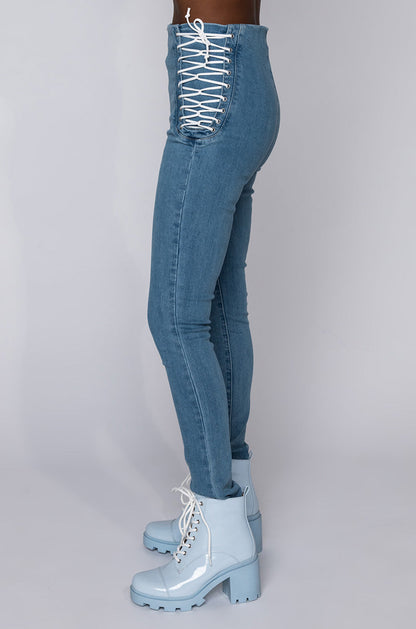 MARGOT LACE SKINNY JEANS
