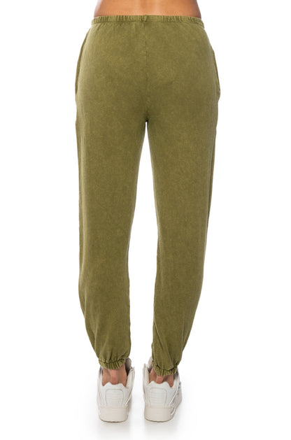 ME TIME MINERAL WASH JOGGER