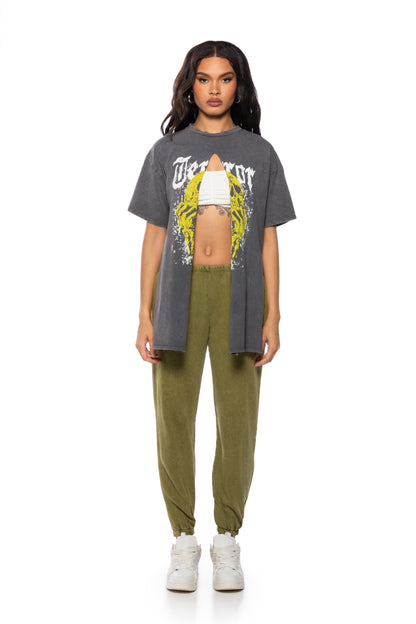 ME TIME MINERAL WASH JOGGER