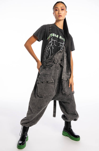 MEGA OR BUST EMBELLISHED GRAPHIC TSHIRT