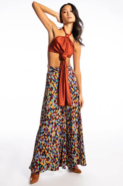 NO PROMISES PALAZZO PANTS