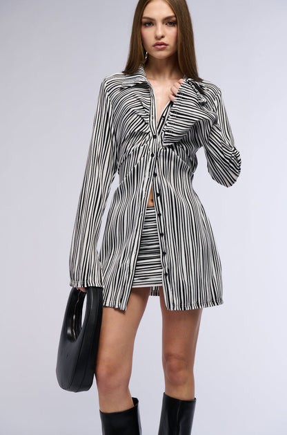 NOT MY FAULT MINI SKIRT