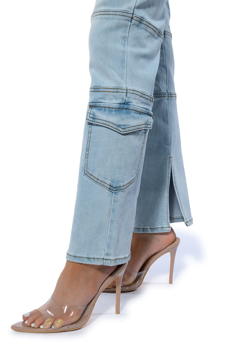 NOT YOUR AVERAGE GIRL DENIM PANTS