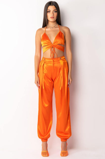 MIA PLEATED JOGGER PANT