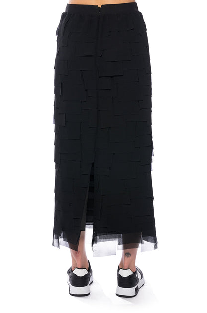 PETRA CUTOUT MIDI SKIRT