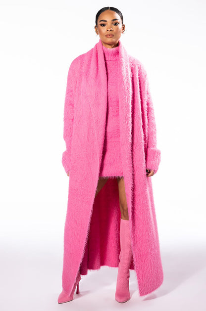 PINKY PROMISE SOFT KNIT MINI DRESS