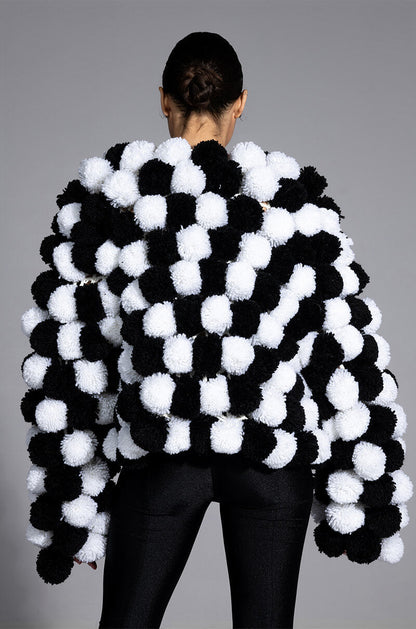 POM POM CARDIGAN