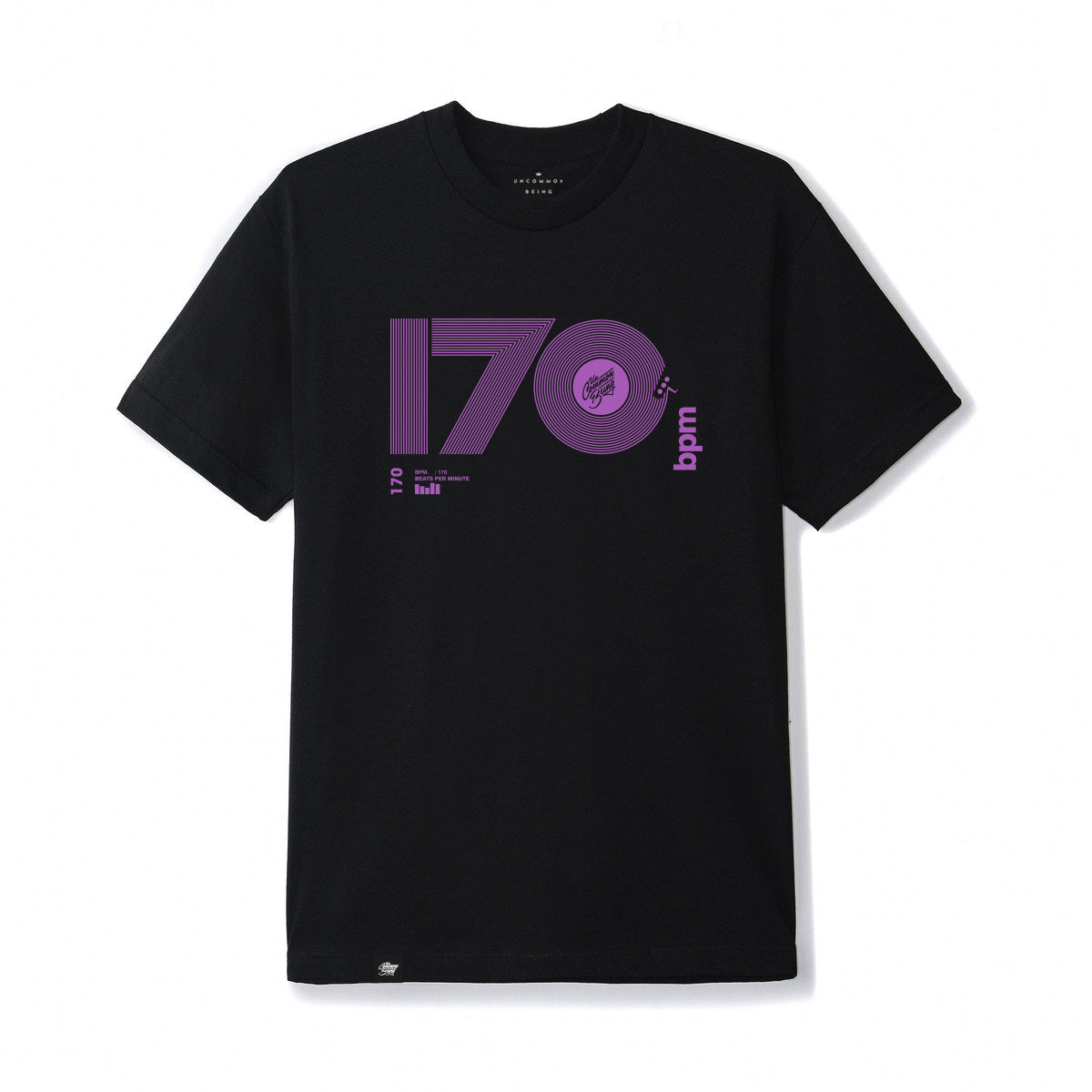 170 BPM graphic T-shirt